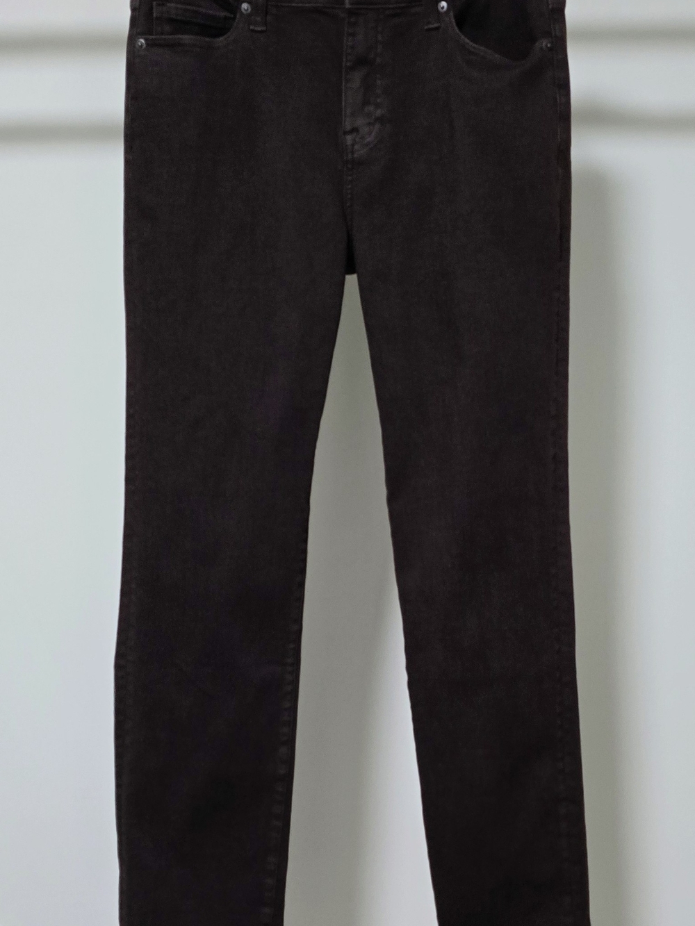 Cosmic Blue Love Women's Black Slim Pants